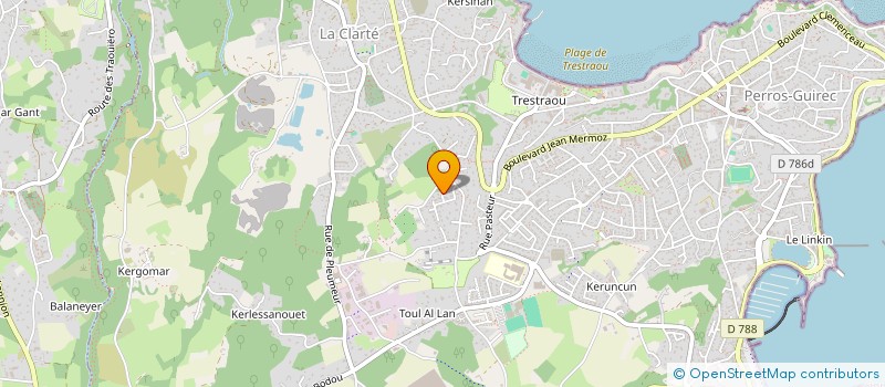 localisation de l'entreprise MONSIEUR JEAN ECCLI à PERROS-GUIREC