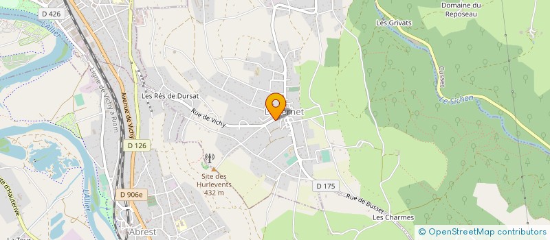 localisation de l'entreprise MONSIEUR JEAN ECKERT à LE VERNET