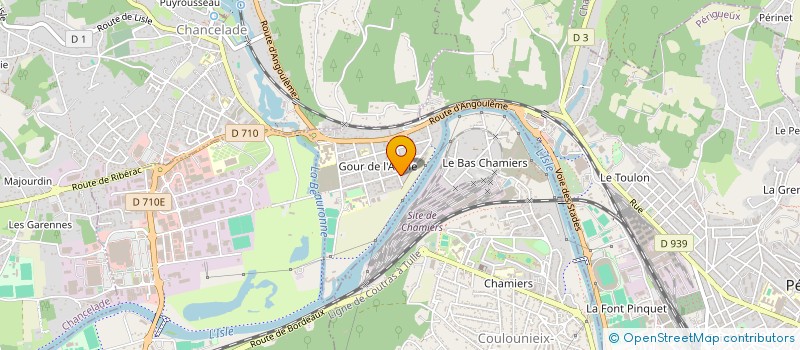 localisation de l'entreprise MONSIEUR JEAN ECUYER à PERIGUEUX