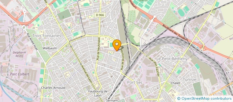 localisation de l'entreprise MONSIEUR JEAN EDDY EDOUARD  REIMS