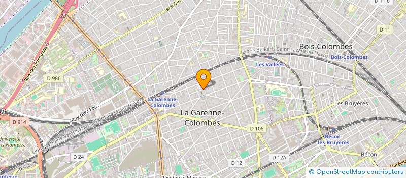 localisation de l'entreprise MONSIEUR JEAN EDELSTEIN à LA GARENNE-COLOMBES