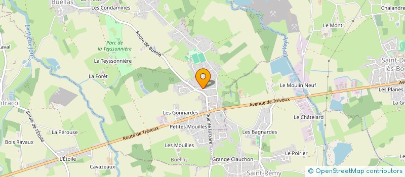 localisation de l'entreprise MONSIEUR JEAN EDMOND TROPET  BUELLAS