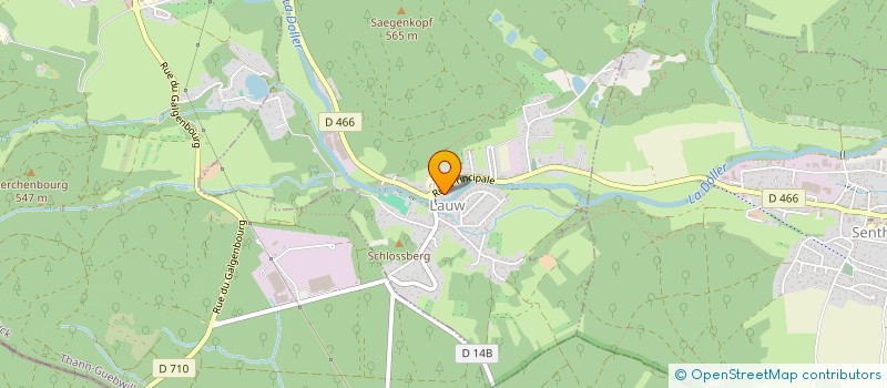 localisation de l'entreprise MONSIEUR JEAN EDOUARD CASTELLI  OBERBRUCK