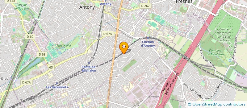 localisation de l'entreprise MONSIEUR JEAN-EDOUARD CHAMALET à ANTONY