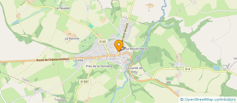 localisation de l'entreprise MONSIEUR JEAN-EDOUARD HENRIET  LE CHATELET