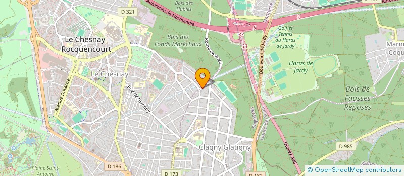 localisation de l'entreprise MONSIEUR JEAN-EDOUARD NASLIN  LE CHESNAY-ROCQUENCOURT