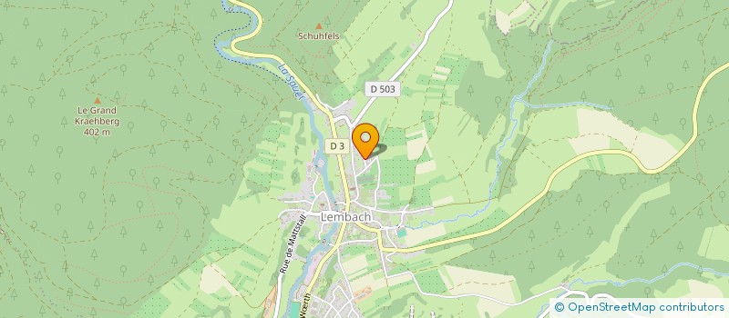 localisation de l'entreprise MONSIEUR JEAN EGLIN  LEMBACH