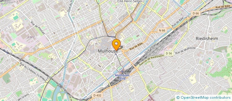 localisation de l'entreprise MONSIEUR JEAN EISELE à MULHOUSE