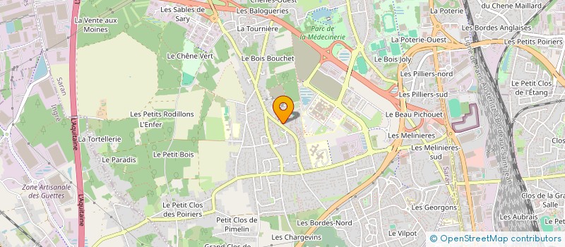 localisation de l'entreprise MONSIEUR JEAN EKOTTO ESSOMBE MBEDY à SARAN