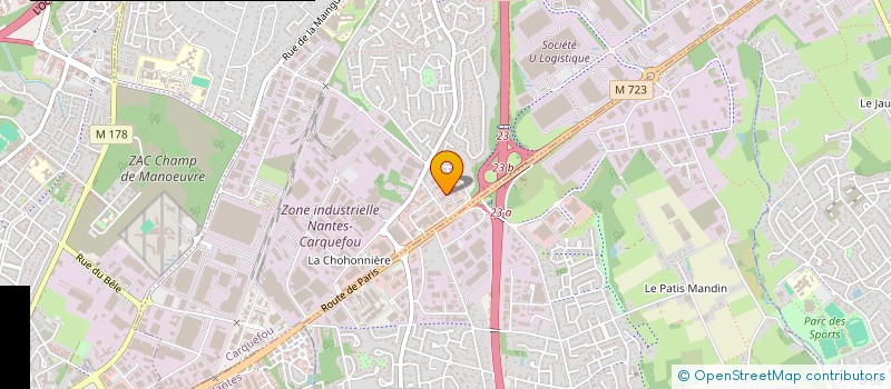 localisation de l'entreprise MONSIEUR JEAN ELCHARDUS  CARQUEFOU