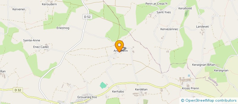 localisation de l'entreprise MONSIEUR JEAN ELEGOET  PLOUGUERNEAU