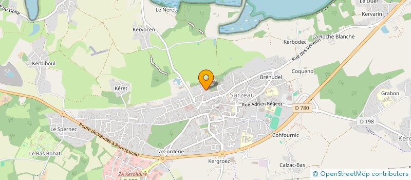 localisation de l'entreprise MONSIEUR JEAN ELEOUET  SARZEAU