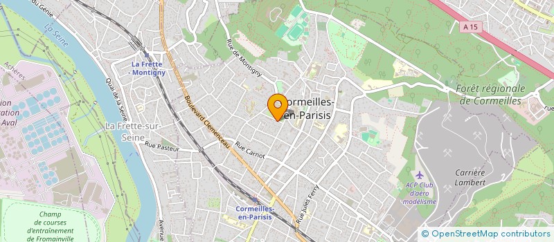 localisation de l'entreprise MONSIEUR JEAN ELI BOMA  CORMEILLES-EN-PARISIS