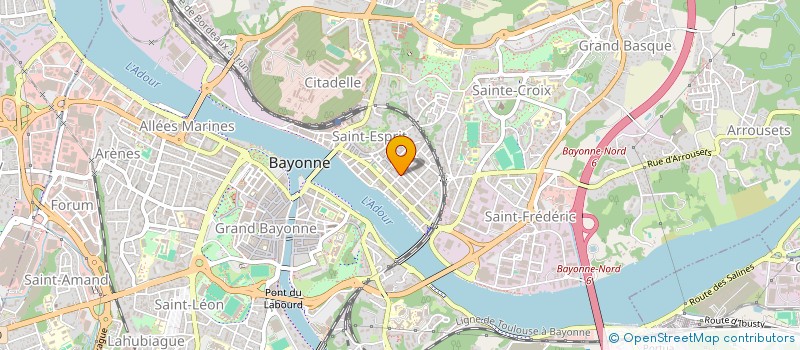 localisation de l'entreprise MONSIEUR JEAN ELICEYRIE à BAYONNE