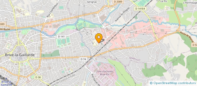 localisation de l'entreprise MONSIEUR JEAN ELIE  MALEMORT