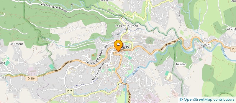 localisation de l'entreprise MONSIEUR JEAN-ELIE DERKSEN  PRIVAS