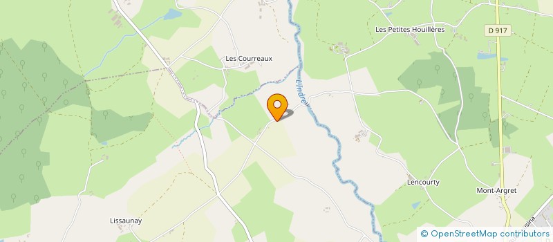 localisation de l'entreprise MONSIEUR JEAN ELION à POULIGNY-NOTRE-DAME