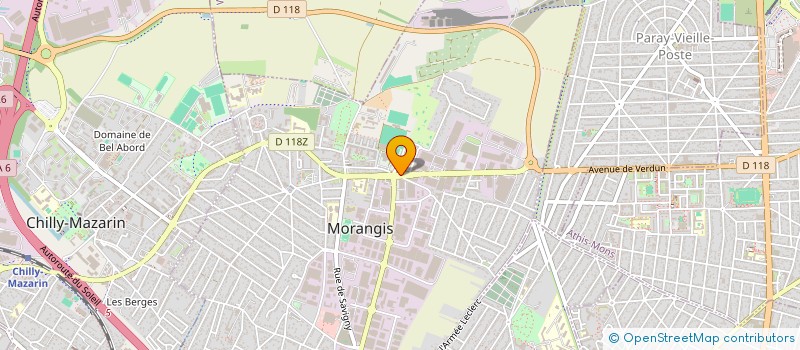 localisation de l'entreprise MONSIEUR JEAN ELOUMOU à MORANGIS