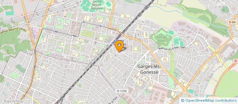 localisation de l'entreprise MONSIEUR JEAN ELUSME  GARGES-LES-GONESSE