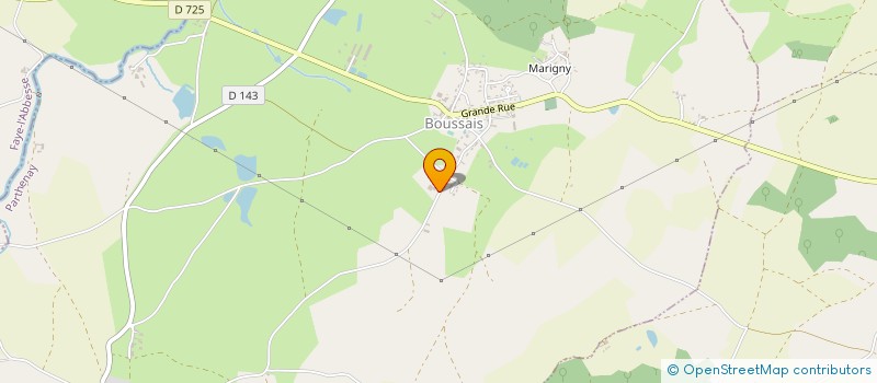 localisation de l'entreprise MONSIEUR JEAN EMAURE  BOUSSAIS