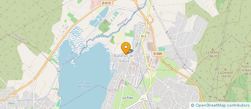 localisation de l'entreprise MONSIEUR JEAN EMERAUD  BALARUC-LES-BAINS