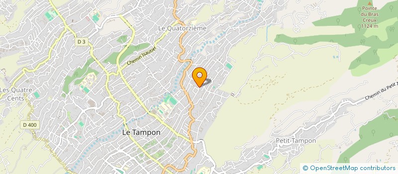 localisation de l'entreprise MONSIEUR JEAN-EMILE MAURICE  LE TAMPON