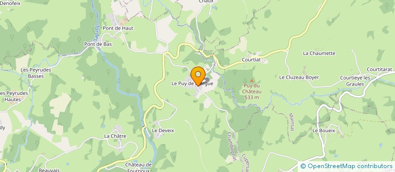 localisation de l'entreprise MONSIEUR JEAN EMMANUEL BAILLY à CHAMPAGNAT