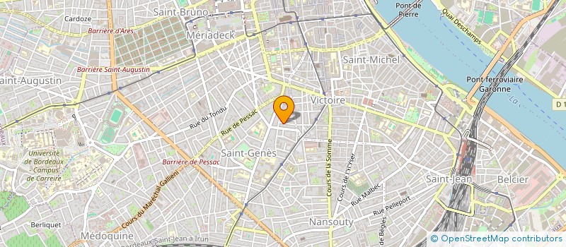 localisation de l'entreprise MONSIEUR JEAN-EMMANUEL BELOT  BORDEAUX