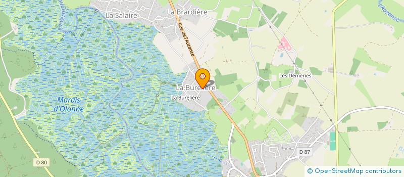 localisation de l'entreprise MONSIEUR JEAN-EMMANUEL BRETHOME  VAIRE