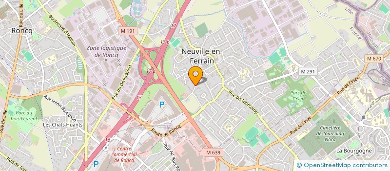 localisation de l'entreprise MONSIEUR JEAN EMMANUEL COURCELLE  NEUVILLE-EN-FERRAIN