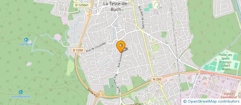 localisation de l'entreprise MONSIEUR JEAN-EMMANUEL LASSORT à LA TESTE-DE-BUCH