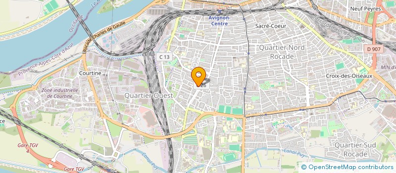 localisation de l'entreprise MONSIEUR JEAN-EMMANUEL MAILLE  AVIGNON