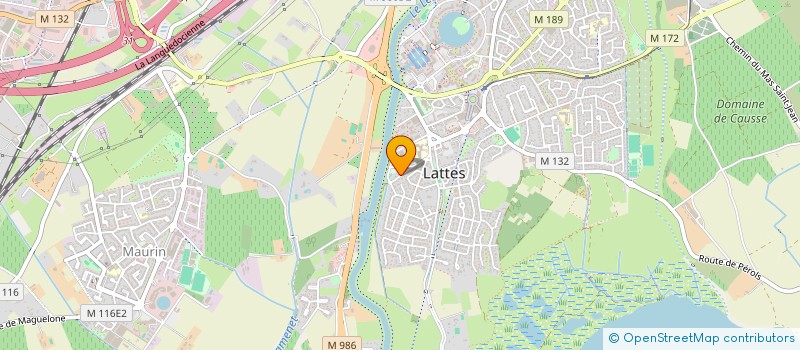 localisation de l'entreprise MONSIEUR JEAN-EMMANUEL MARTIN à LATTES