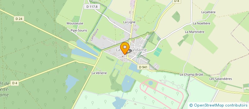 localisation de l'entreprise MONSIEUR JEAN EMMANUEL VEAU à LA FERTE-VIDAME