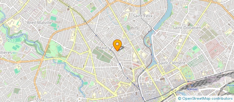 localisation de l'entreprise MONSIEUR JEAN EON à NANTES