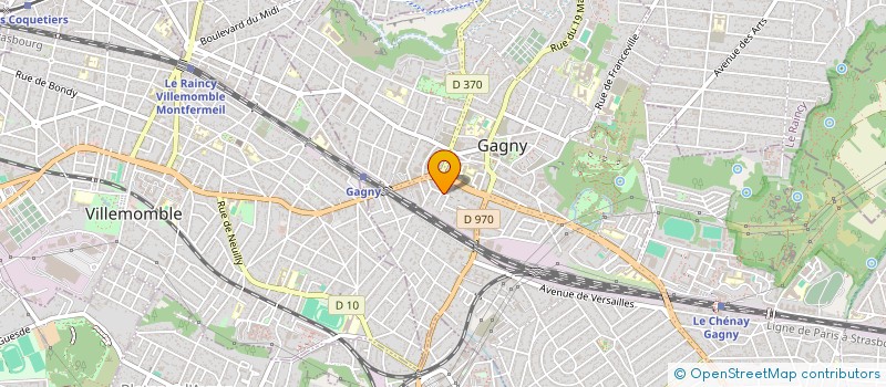 localisation de l'entreprise MONSIEUR JEAN EPSTEIN à GAGNY