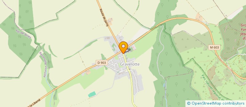 localisation de l'entreprise MONSIEUR JEAN ERARD  ANCY-DORNOT