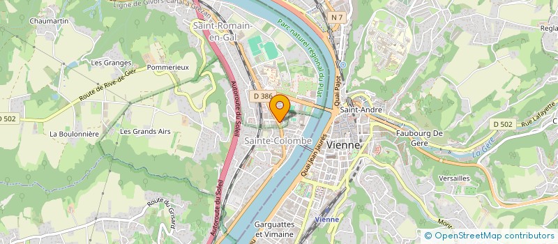 localisation de l'entreprise MONSIEUR JEAN-ERIC BOUTIN  SAINT-ROMAIN-EN-GAL