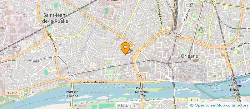 localisation de l'entreprise MONSIEUR JEAN-ERIC DREYFUS  ORLEANS