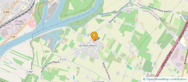 localisation de l'entreprise MONSIEUR JEAN-ERIC DUPUY  LIVRON-SUR-DROME