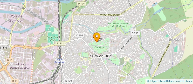 localisation de l'entreprise MONSIEUR JEAN ERISTACHE  SUCY-EN-BRIE