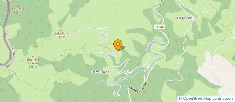 localisation de l'entreprise MONSIEUR JEAN ERNAGA  SAINT-ETIENNE-DE-BAIGORRY