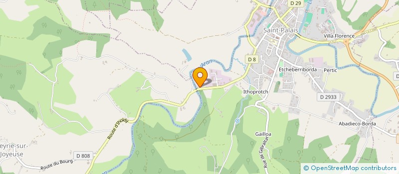 localisation de l'entreprise MONSIEUR JEAN ERRECART  OREGUE