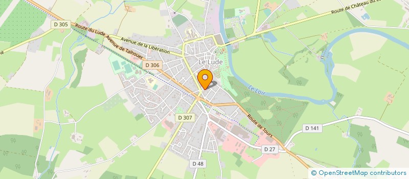 localisation de l'entreprise MONSIEUR JEAN ERVE  LE LUDE