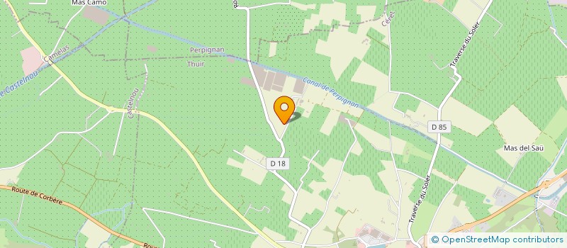 localisation de l'entreprise MONSIEUR JEAN ESCUDER  THUIR