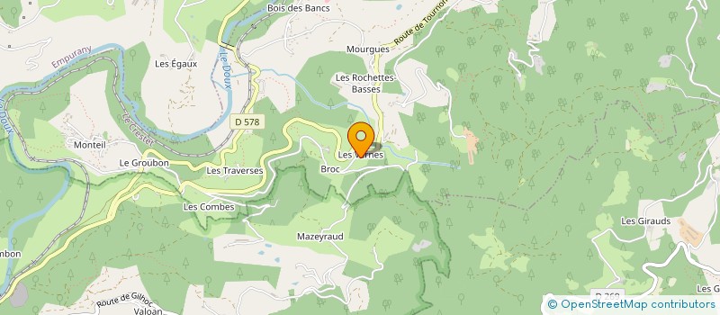 localisation de l'entreprise MONSIEUR JEAN ESPEIT  LAMASTRE