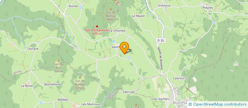 localisation de l'entreprise MONSIEUR JEAN ESPENEL  CHAMALIERES-SUR-LOIRE