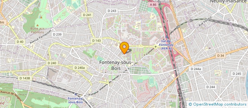 localisation de l'entreprise MONSIEUR JEAN ESPINERA à FONTENAY-SOUS-BOIS