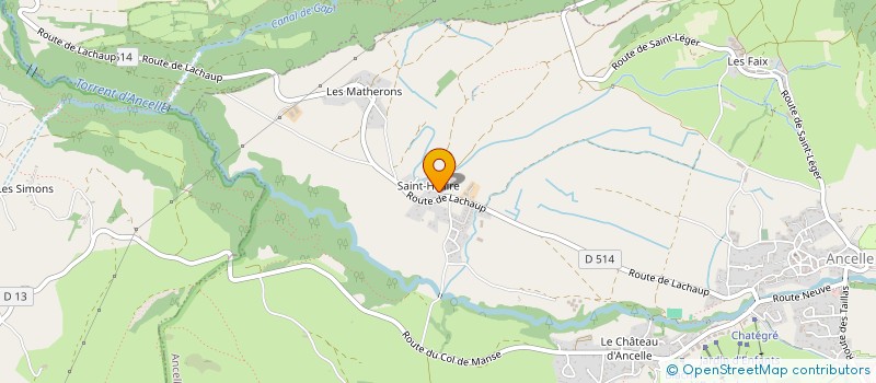localisation de l'entreprise MONSIEUR JEAN ESPITALLIER à ANCELLE
