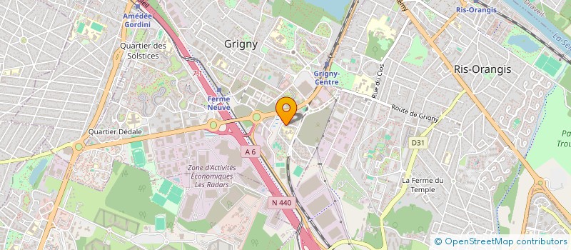 localisation de l'entreprise MONSIEUR JEAN ESSOH  GRIGNY